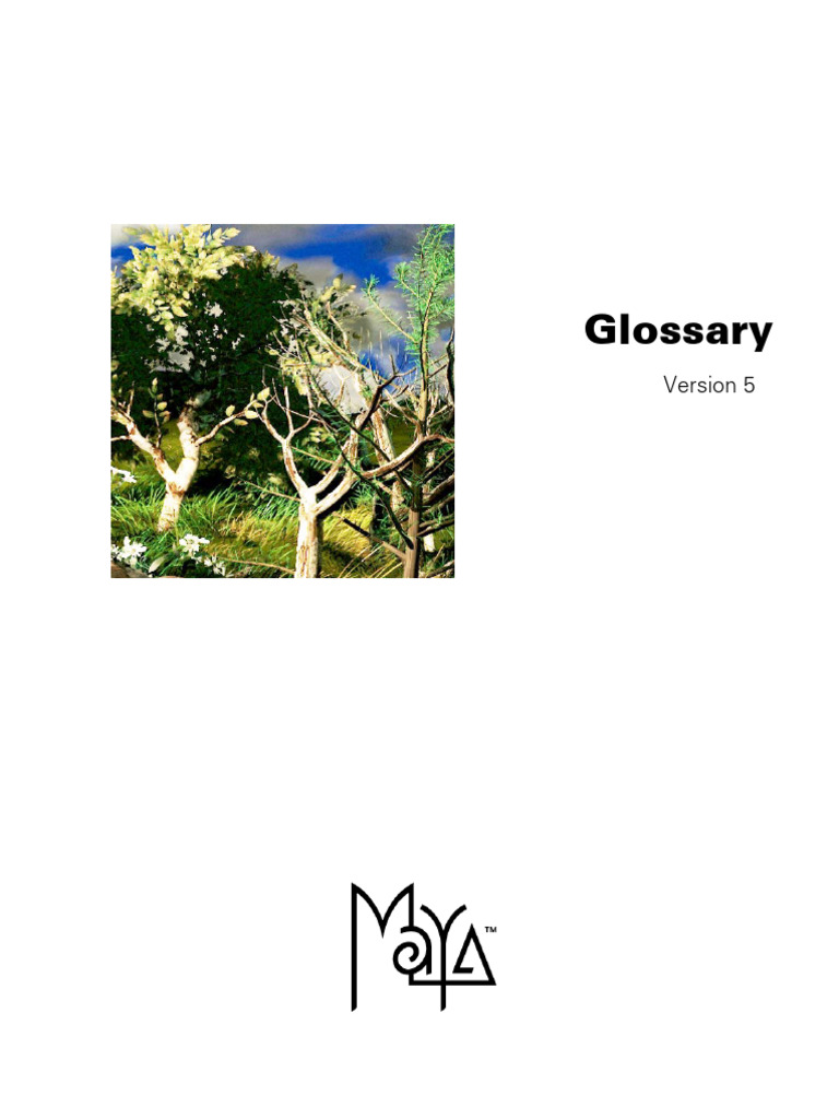 Glossary | PDF | Rendering (Computer Graphics) | Texture Mapping