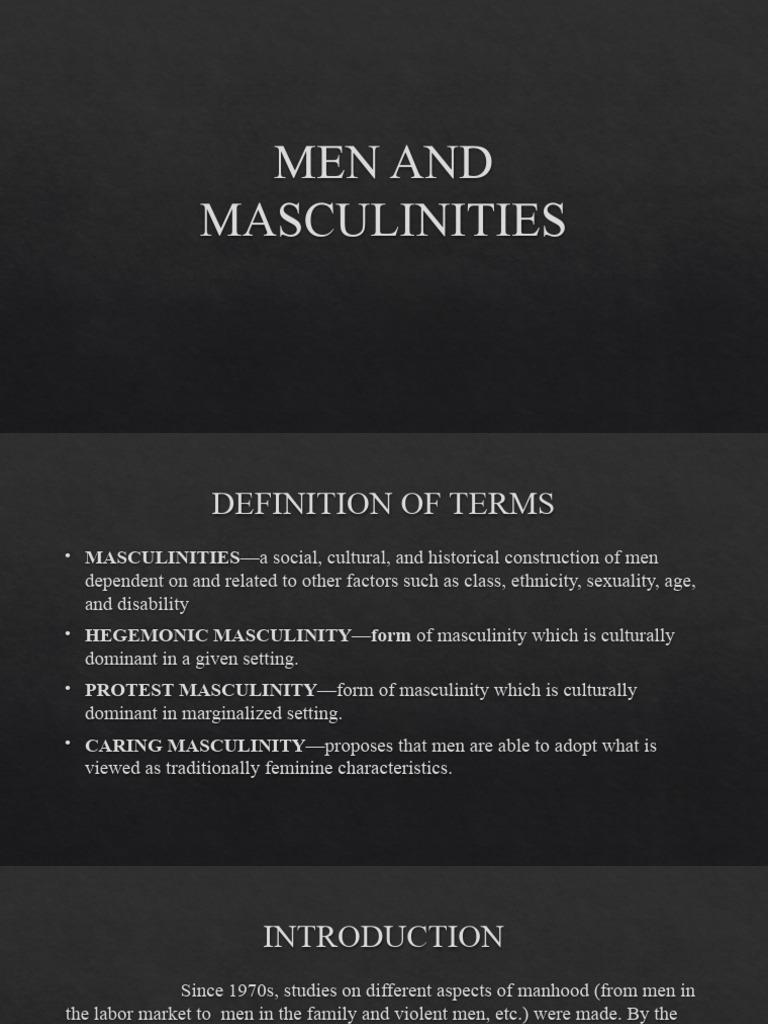 Understanding Hegemonic Masculinity | PDF | Masculinity | Feminism