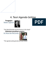 Power Poin Teori Agenda Setting, Dependensi Spiral, Gaps