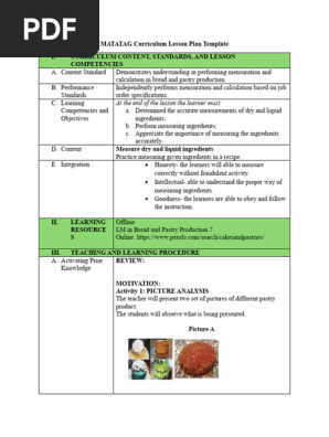 MATATAG Curriculum Lesson Plan Template 4
