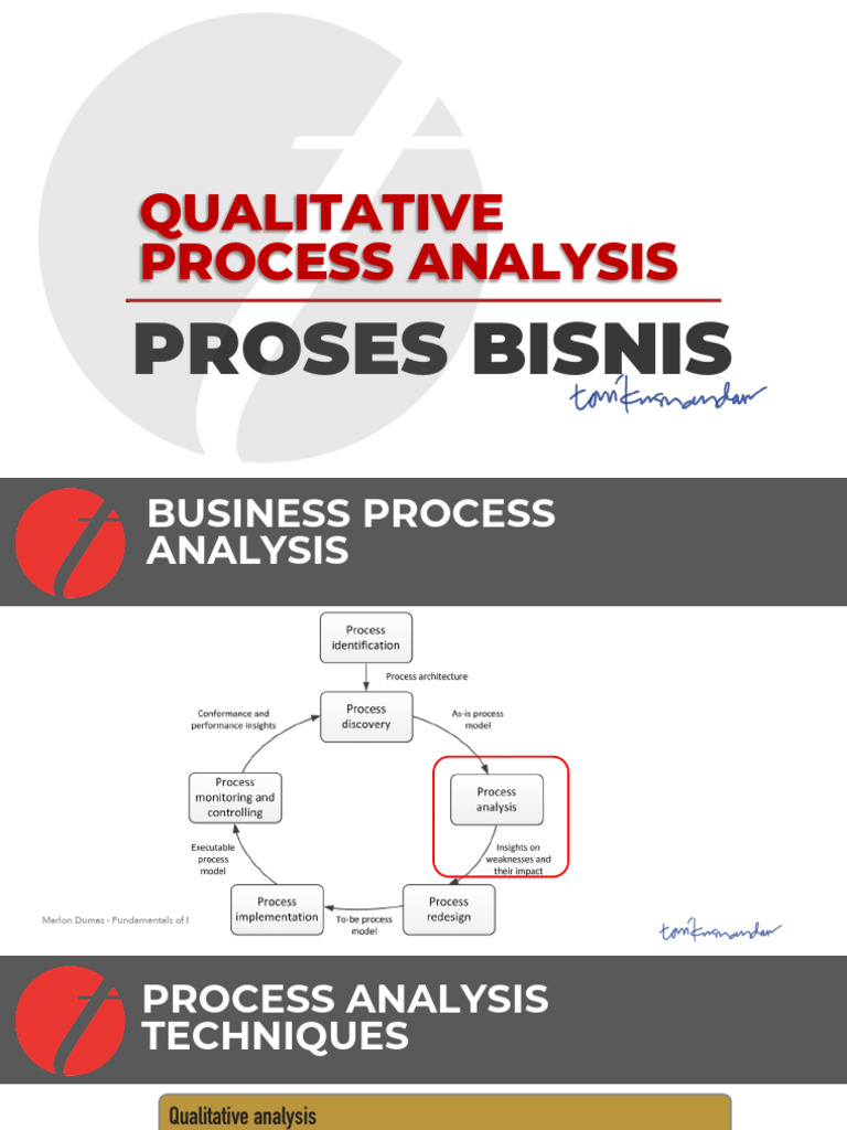 Analisis Proses Bisnis Kualitatif | PDF | Teknologi & Rekayasa