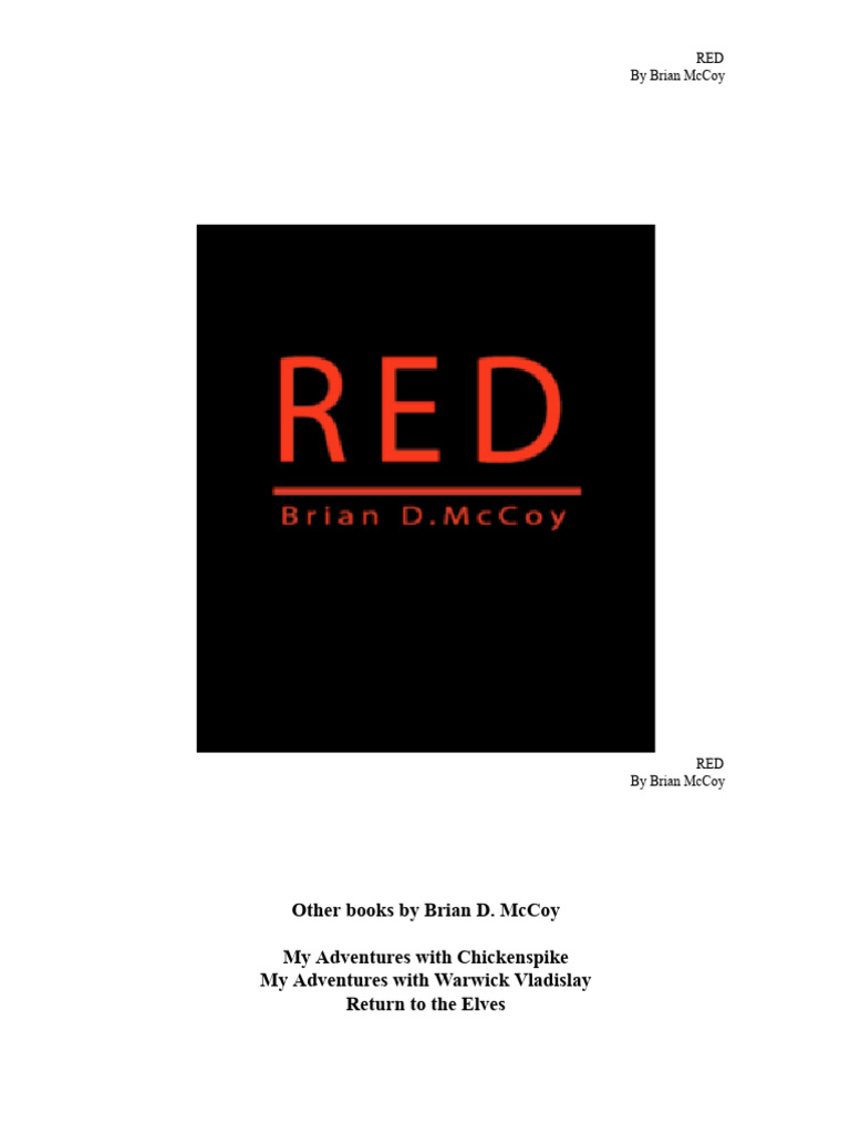Red by MR - Mccoy | PDF