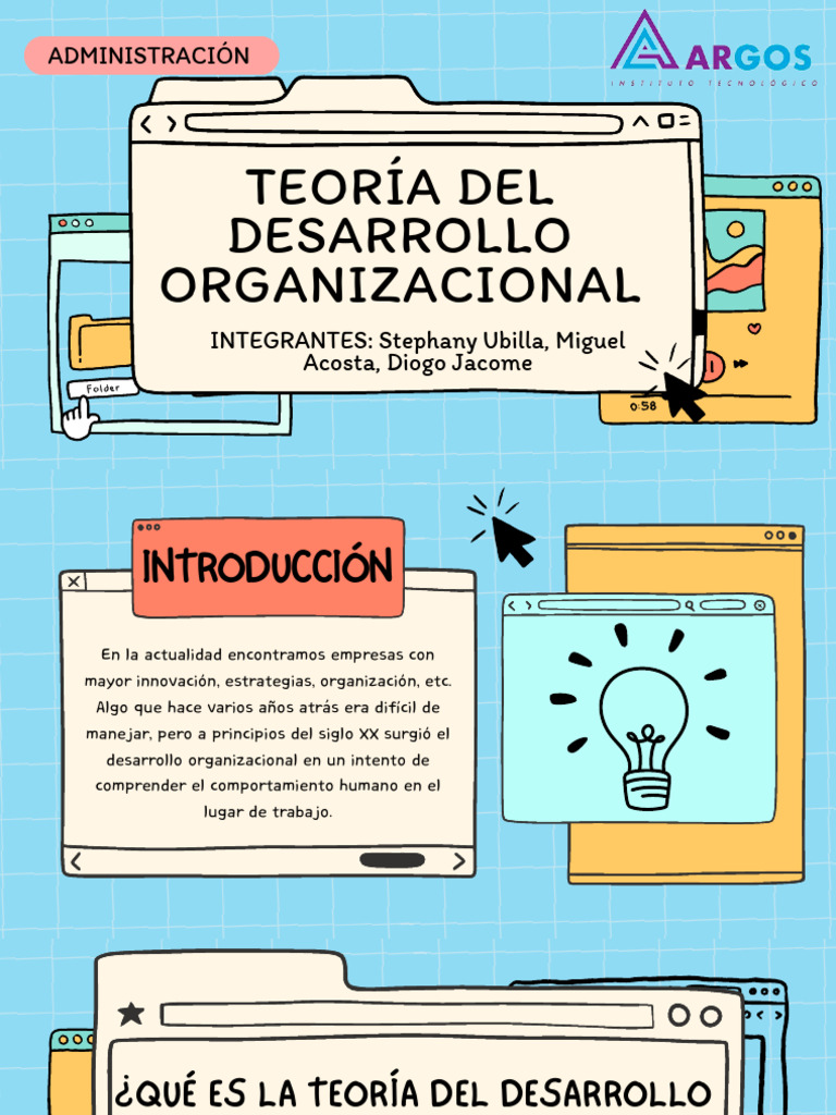 Teoría del Desarrollo Organizacional | PDF | Business | Planificación