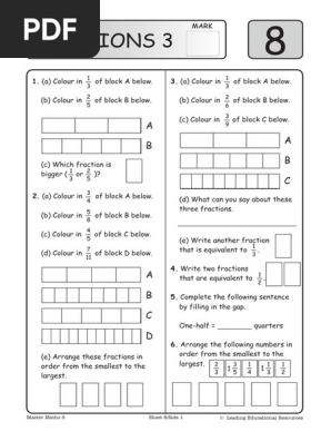 8. Fractions 3
