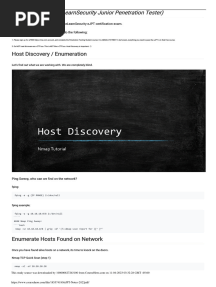 EJPT Notes 2022 PDF