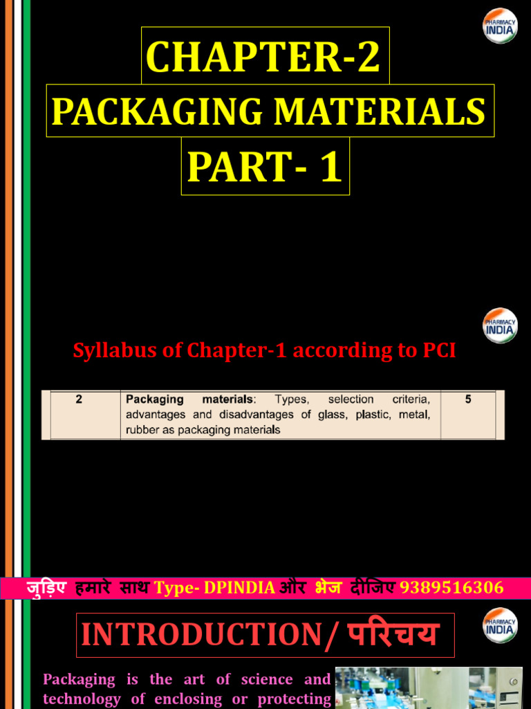 Pharmaceutics Chapter 2 Part 1 Pdf