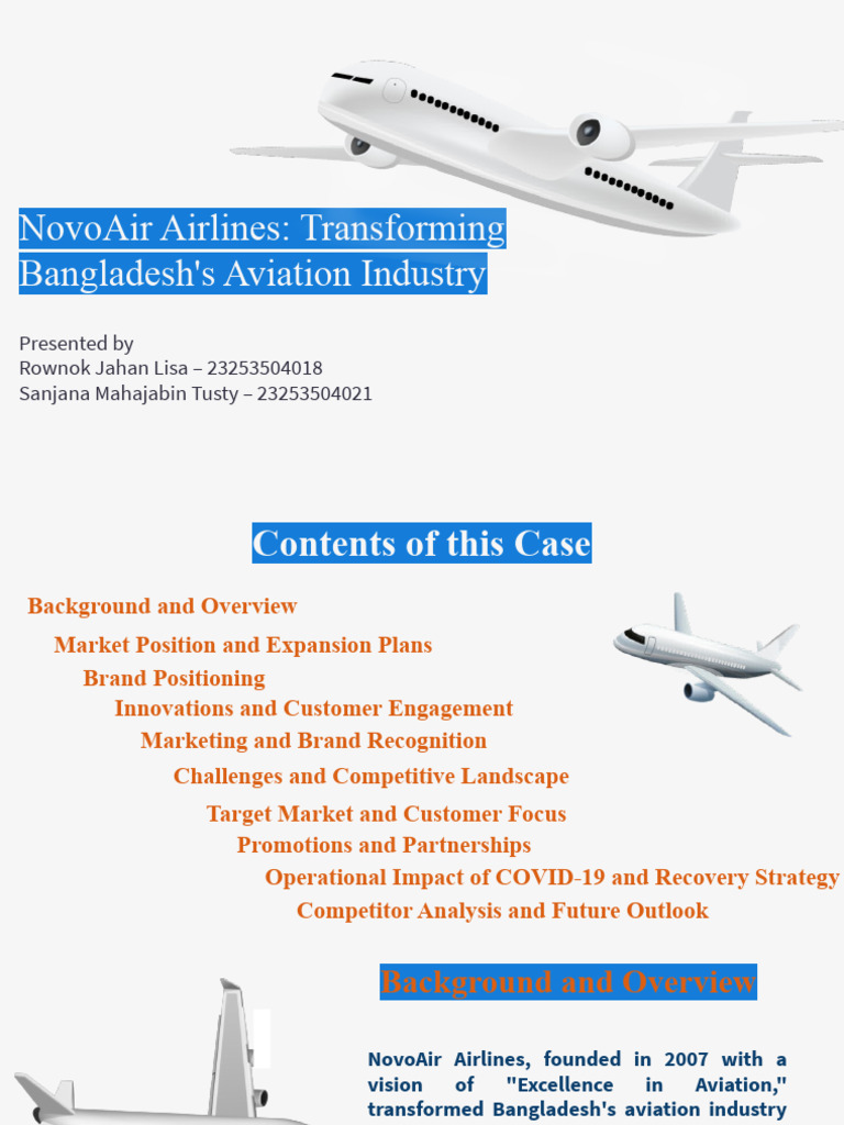 Airline Business Plan [Free Template – WGTW