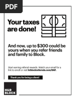 2020 Individual Tax Return