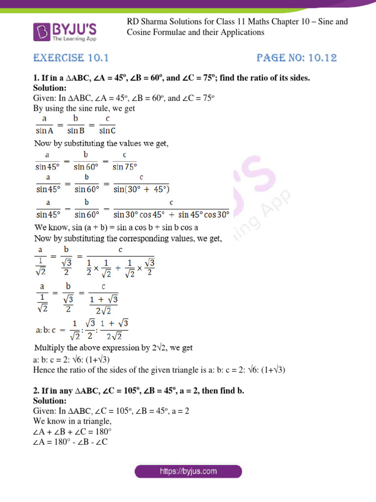Trigonometric Functions | PDF | Trigonometric Functions | Mathematical ...