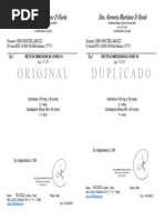 Receta Medica Clonazepam FormatoFinal | PDF
