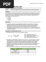 Pediatric Blood Draw Volume Guidelines | PDF | Anemia | Medicine