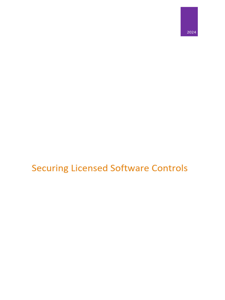 Best Practices for Software License Security | PDF | Public Key ...