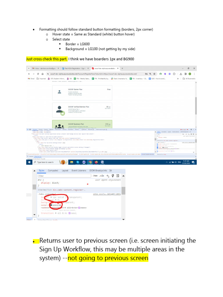 Button Formatting and Functionality Issues | PDF