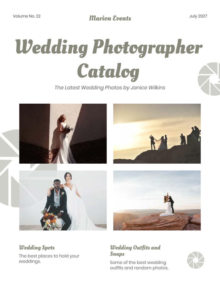 Wedding Photography Catalog by Janice Wilkins | PDF | Wedding | Rites ...