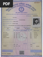 CBSE Class 10 Marksheet Sample 2024 | PDF