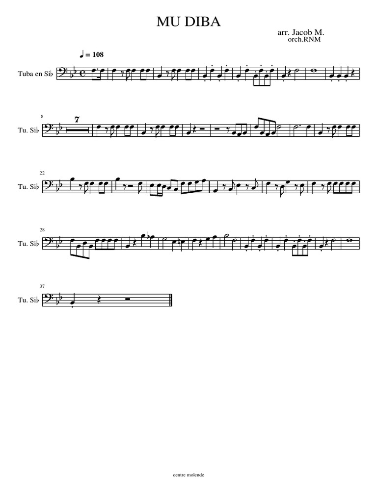 MU - DIBA Tuba | PDF