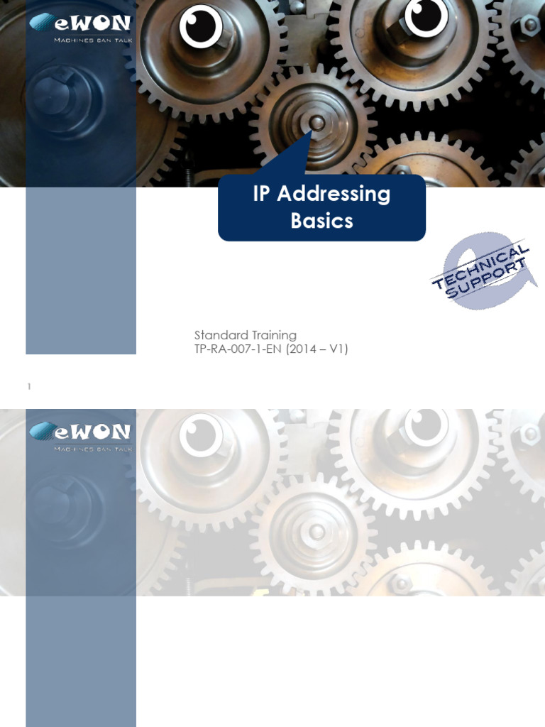 TP-RA-007-0-EN - (IP Addressing Basics) | PDF | Port (Computer ...