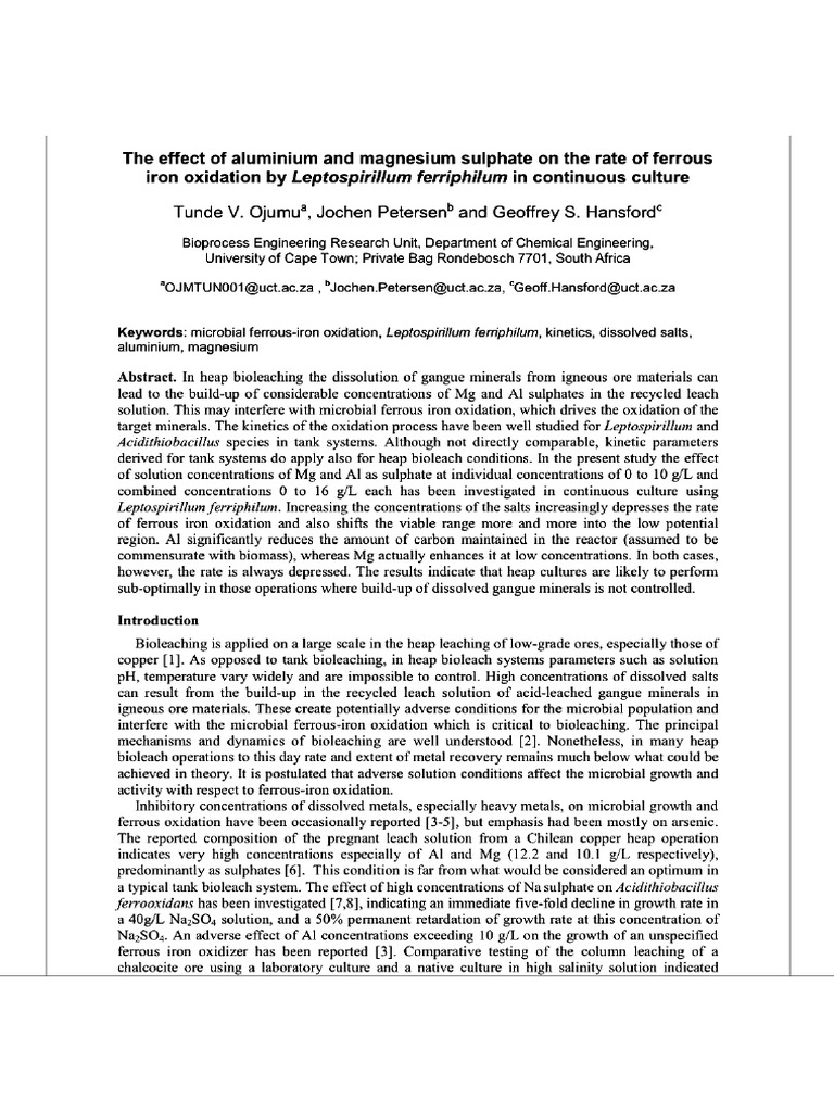 Aluminum Magnesium Silicate | PDF