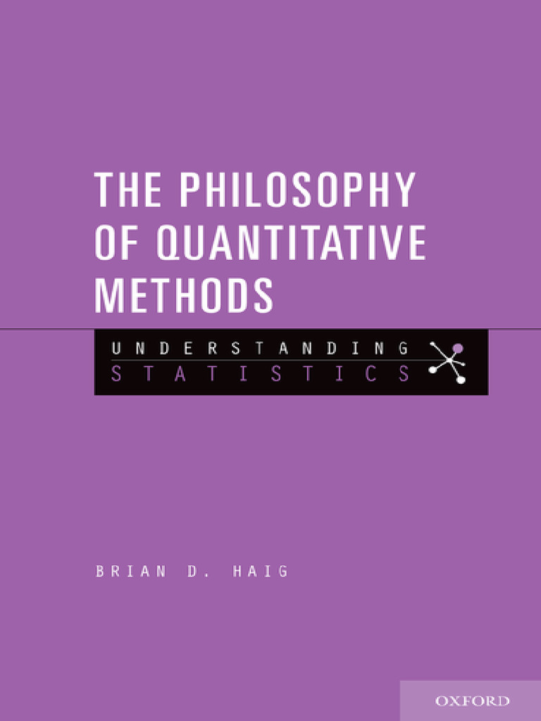 The philosophy of quantitative methods understanding statistics pdf