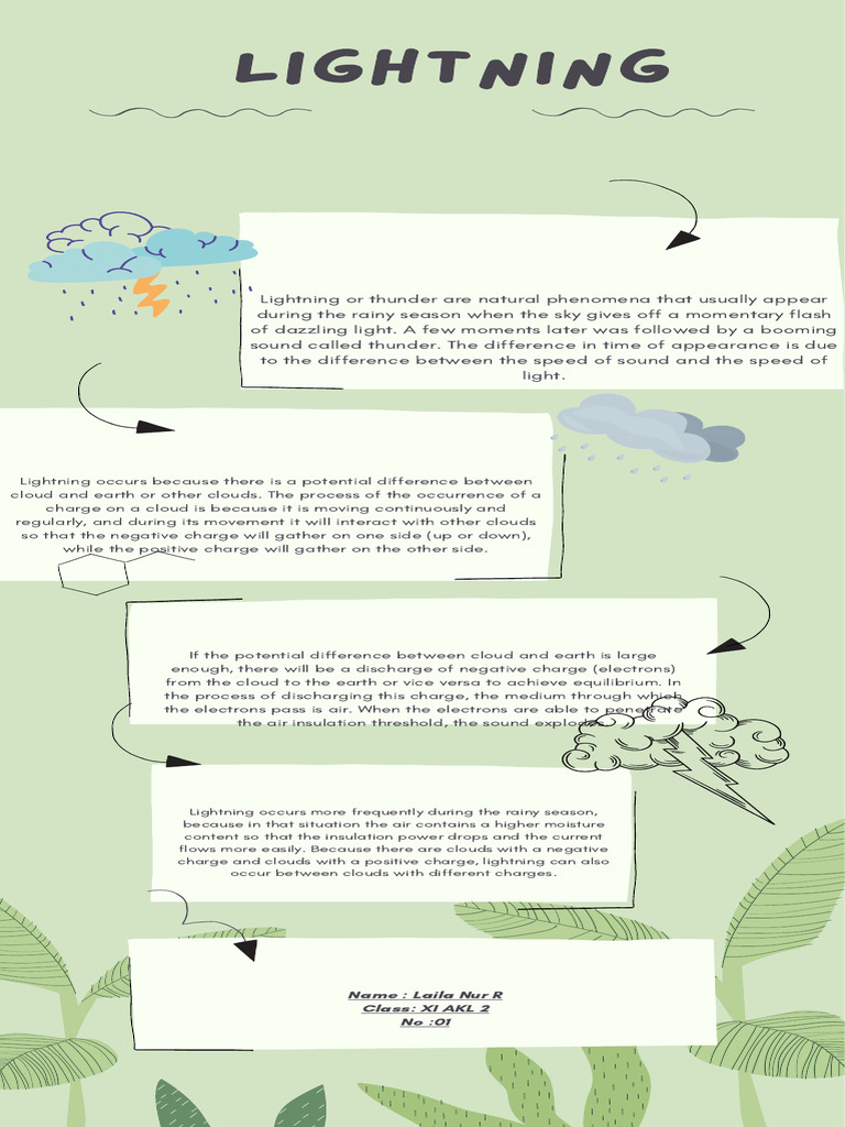 Understanding Lightning Formation | PDF
