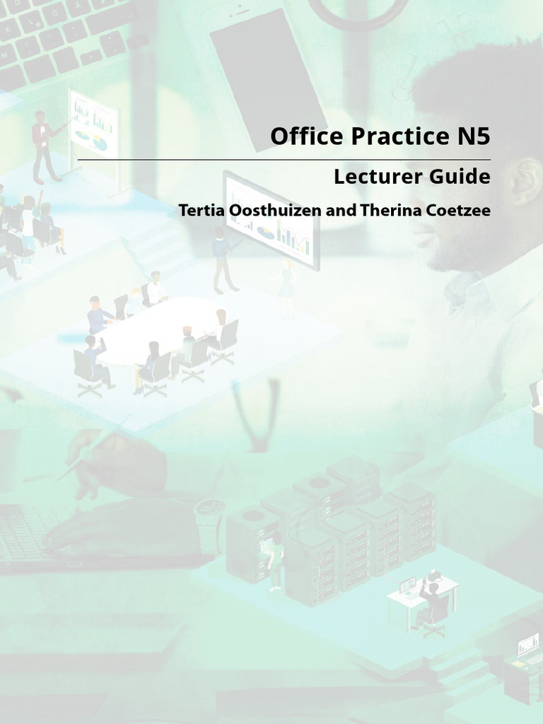 N5 Office Practice Lecturer Guide | PDF | Desk | Memorandum