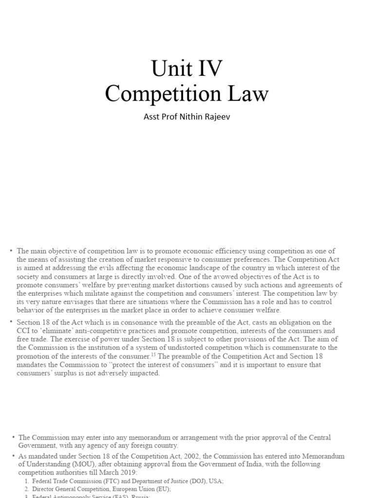 Understanding Competition Law in India | PDF | Competition Law | Justice