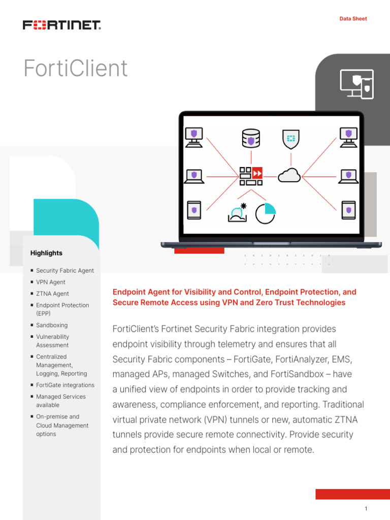 Forticlient | PDF | Security | Computer Security