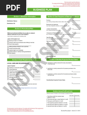 Business Plan Worksheet