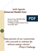 Aquino Health Agenda