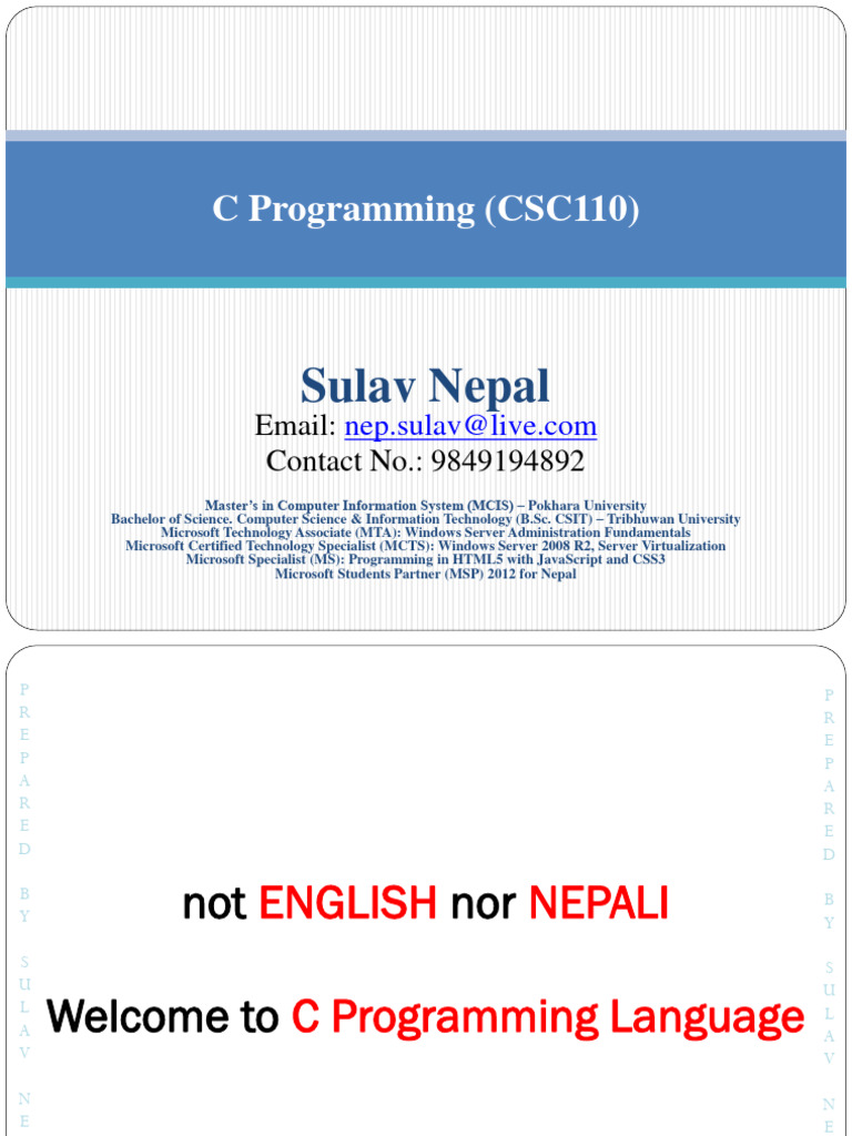 C Programming Basics and Problem Solving | PDF | Source Code | Programming
