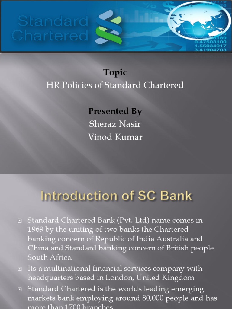 HR Policies of Standard Chartered: Topic | PDF | Human Resource Management  | Competence (Human Resources)
