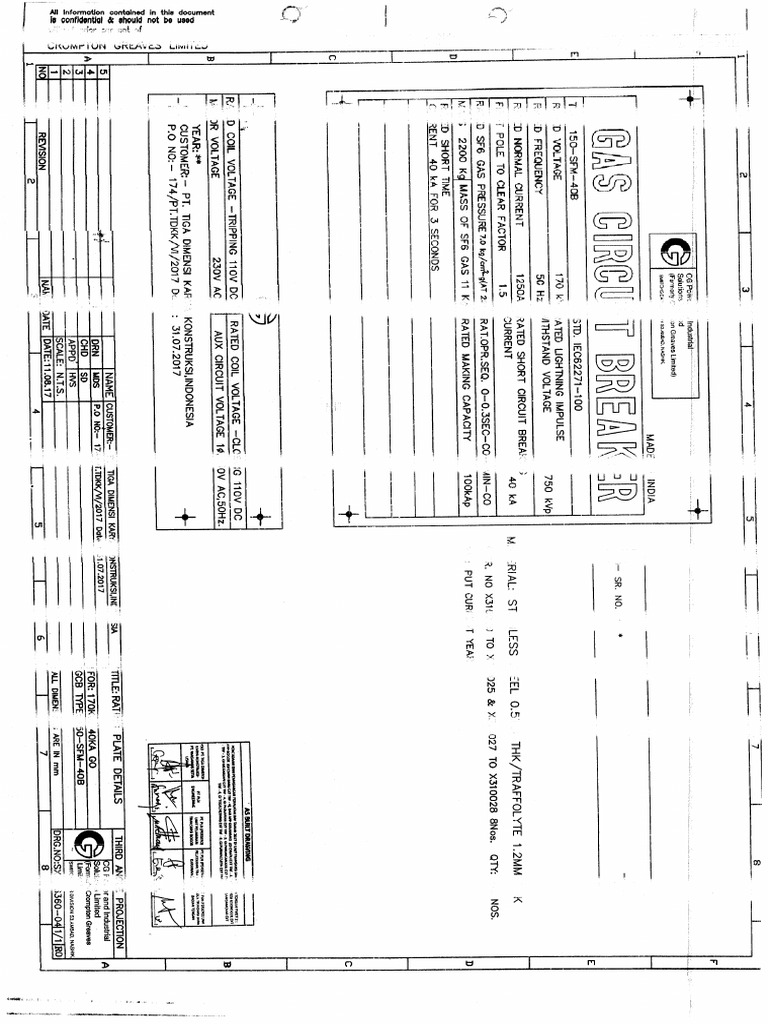 PMT CG GCB 150-SFM-40B TRF 4 Ckmpy | PDF
