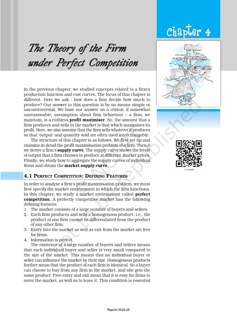 Firm Supply Curve in Perfect Competition | PDF | Supply (Economics ...