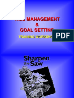 Time Management & Goal Setting: Training Workshop
