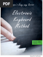 Keyboard Lessons For Beginners | PDF | Clef | Chord (Music)