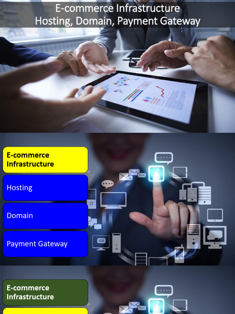 05 E-Commerce Infrastructure Hosting Domain and Payment Gateway | PDF ...