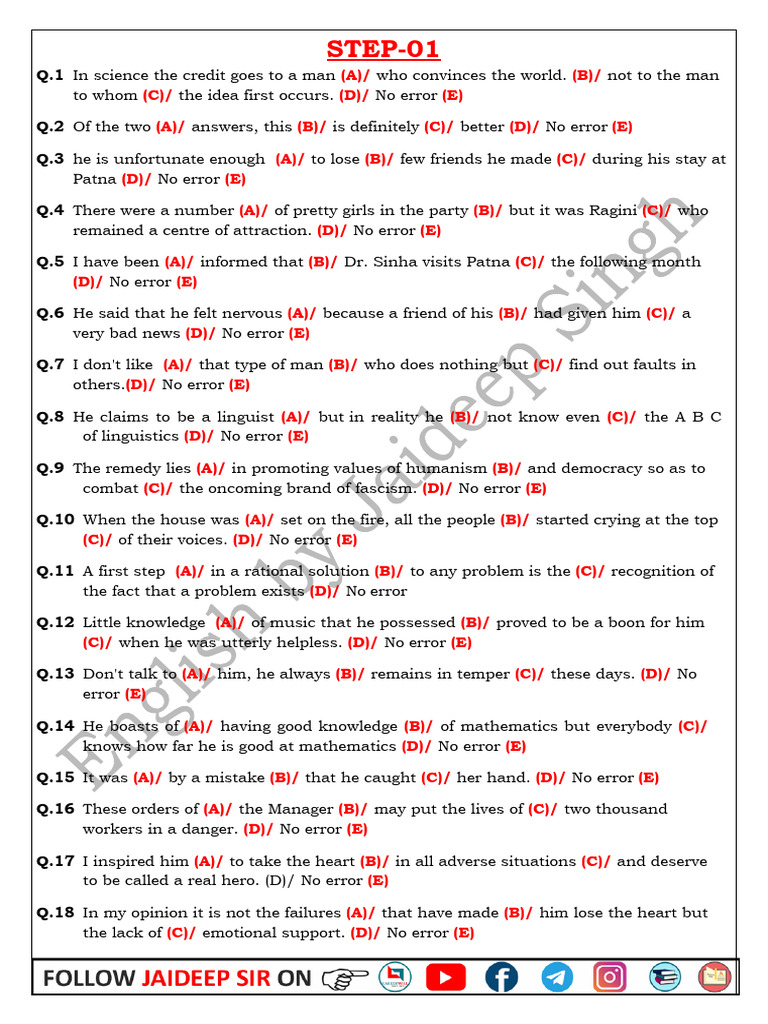 Articles Error Practice - Crwill - 240106 - 191809 - 240106 - 192007 | PDF
