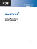 IBI WF71x Using Functions