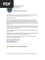AFRICOM Related-Newsclips 6 Dec 11