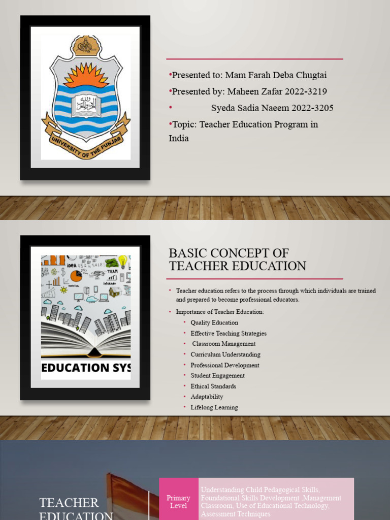 Education System of India | PDF | Teacher Education | Teachers