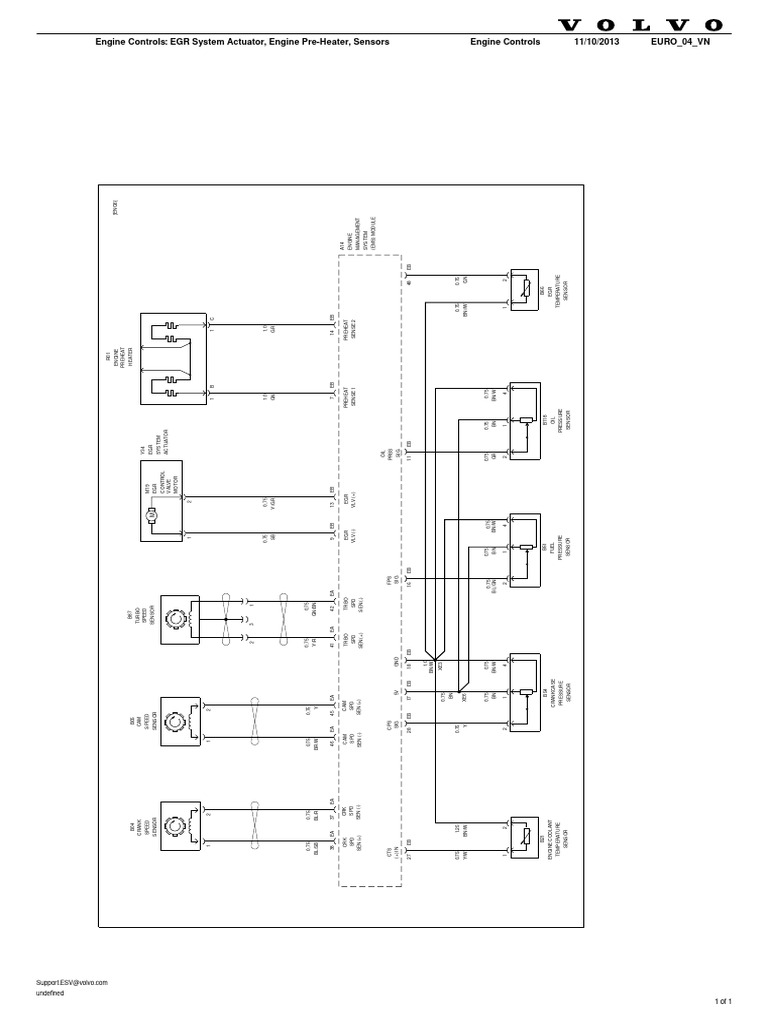 Engine Controls - Egr System Actuator, Engine Pre-Heater, Sensors ...