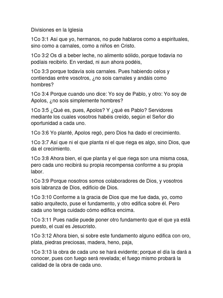 Como a ni os en cristo 1 corintios 3 version 2 pdf cristo t tulo