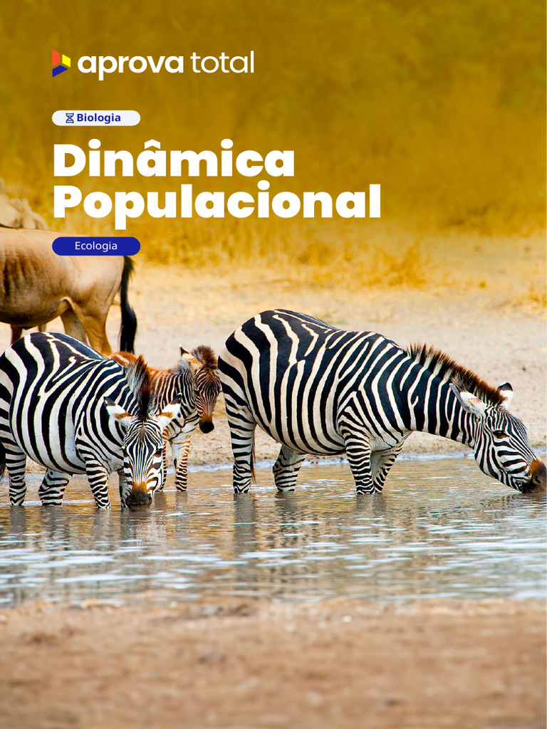 BIO AP ECOLOGIA Dinâmica Populacional | PDF | População mundial | Predação