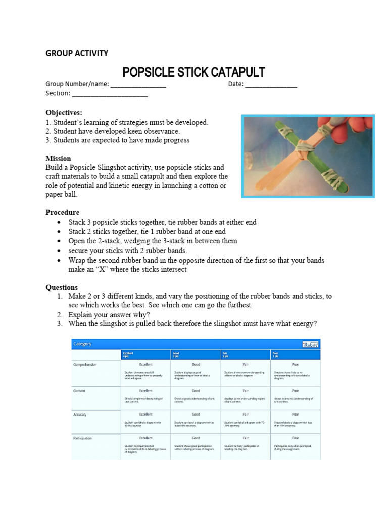 Group Activity | PDF | Teaching Methods & Materials | Science & Mathematics
