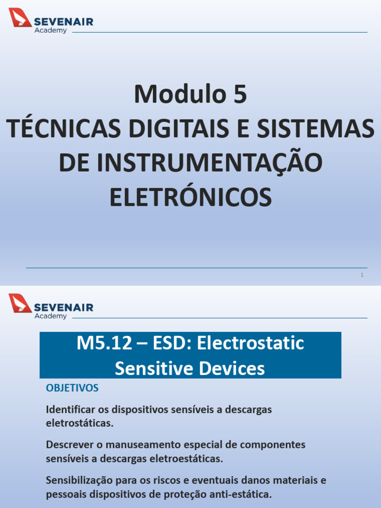 5.12 - ESD - Electrostatic Sensitive Devices | PDF | Eletricidade ...