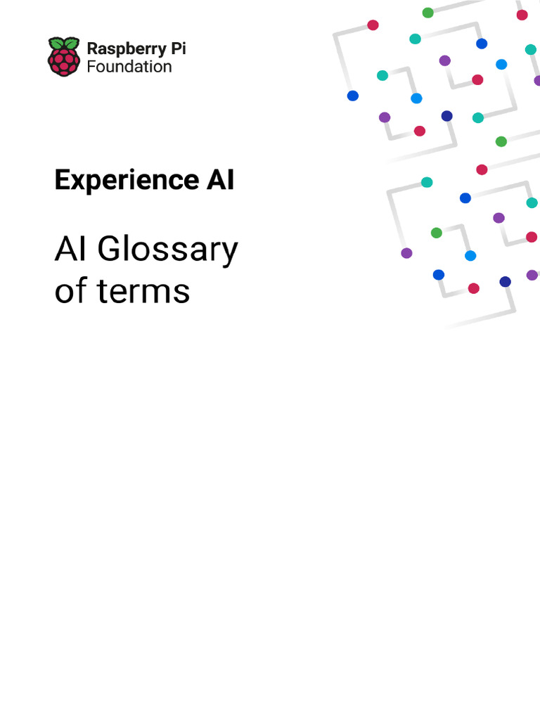 AI and ML Terms Glossary for Educators | PDF | Machine Learning ...