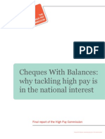 Cheques With Balances: Why Tackling High Pay Is in The National Interest