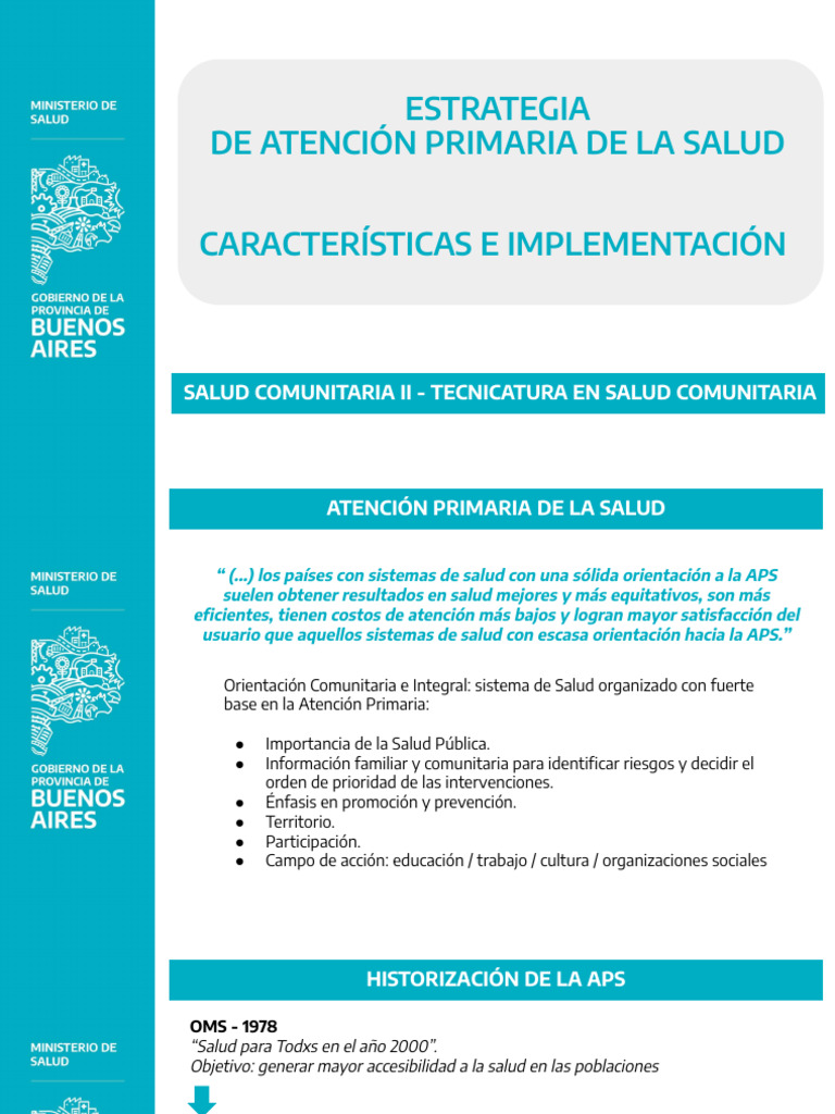 Estrategia de Atencion Primaria | PDF | Sistema de salud