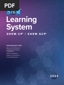 SHRM 2023 Organization