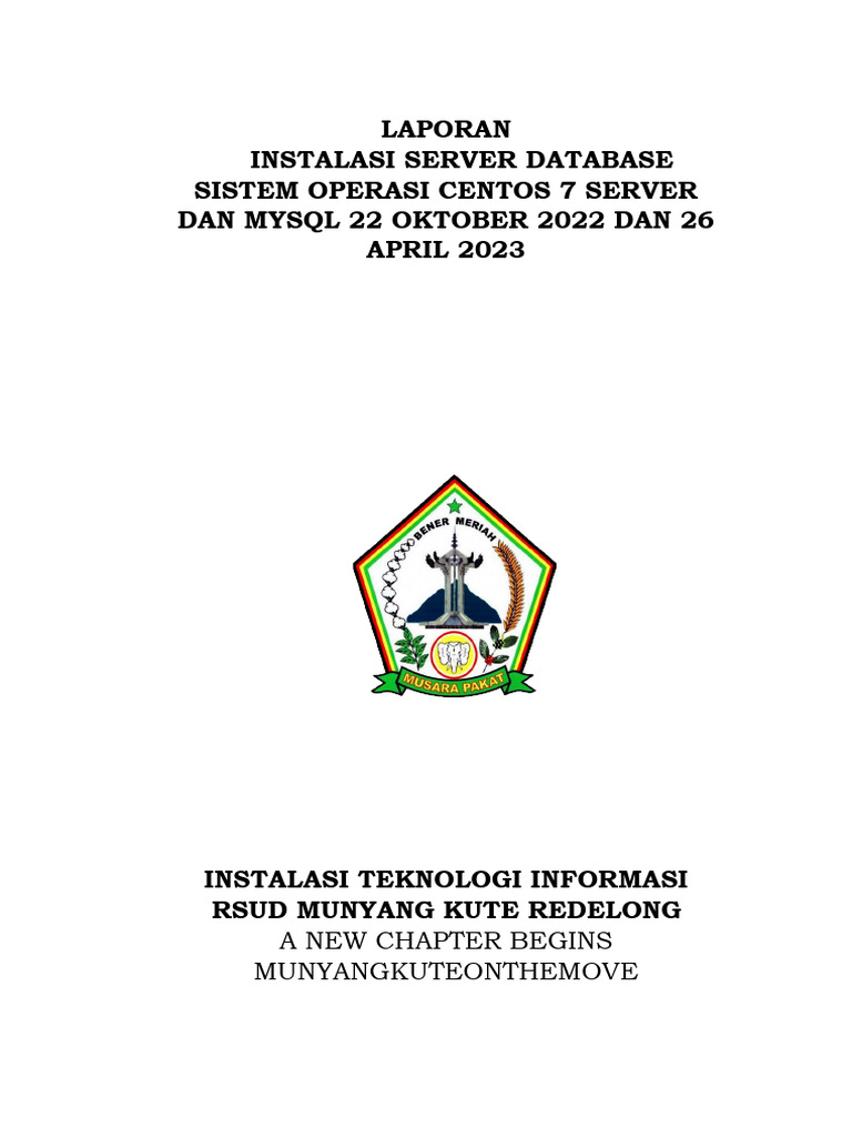 Laporan Instalasi Server Pdf